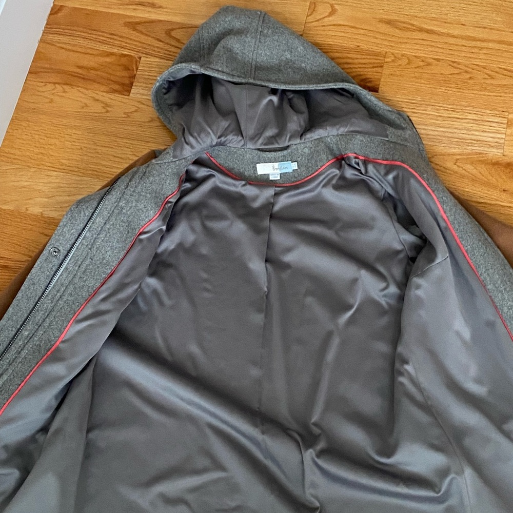 Rare Boden Two-Tone Wool Car Coat - Picture 3 of 11